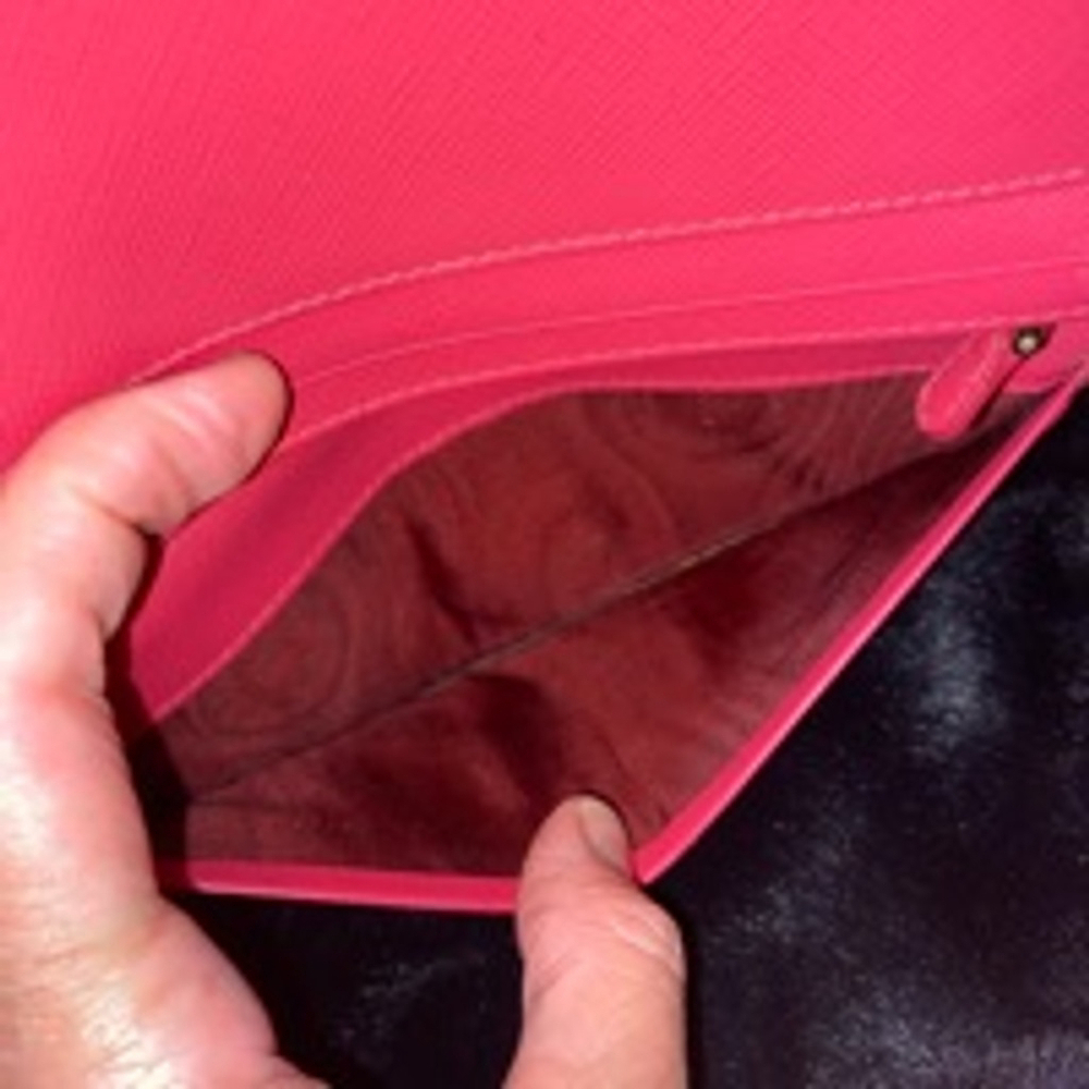 Prada Saffiano Leather Women's Pink long wallet - Picture 7 of 16